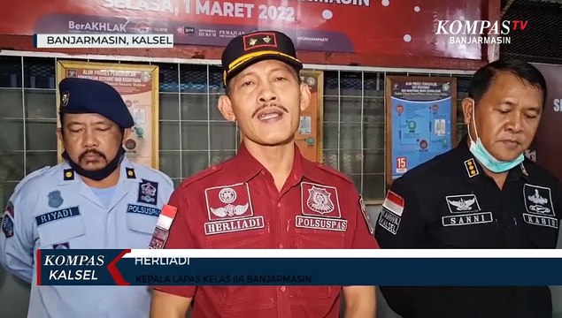 Geledah Kamar Hunian dan Tes Urin Warga Binaan di Lapas Banjarmasin, Petugas Temukan Benda Terlarang