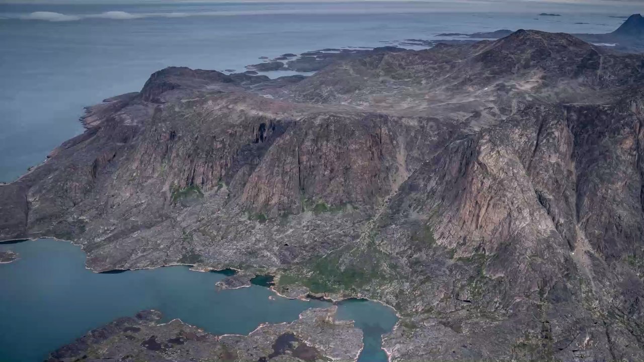 Greenland's ice is being turned black by algae, in a vicious cycle of climate change