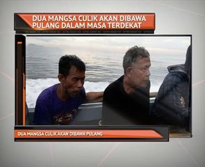 Dua mangsa culik akan dibawa pulang dalam masa terdekat