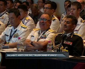 Documents worth over RM3.7 billion signed at LIMA'17