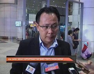 Kim Swee serah kepimpinan FAM baru tentu masa depan