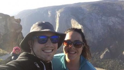 While taking a selfie, this man captures something tragic