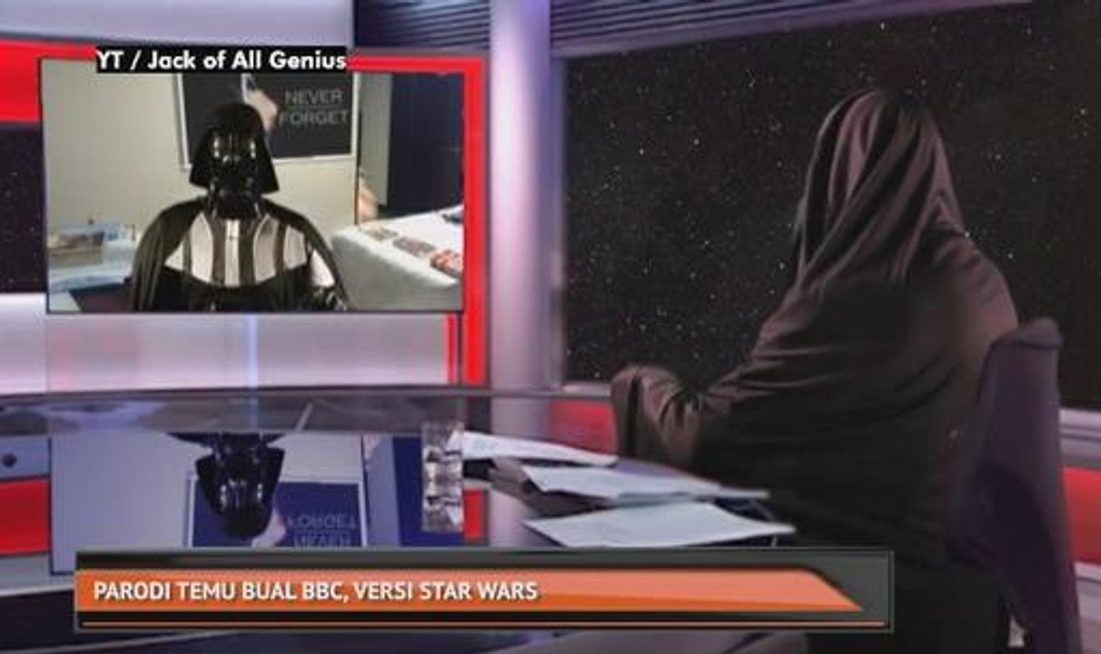 Parodi temu bual BBC, versi Star Wars