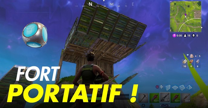 Fortnite : un fort portatif arrive dans le battle royale d'Epic Games