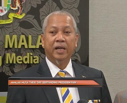 Annuar Musa tarik diri bertanding Presiden FAM