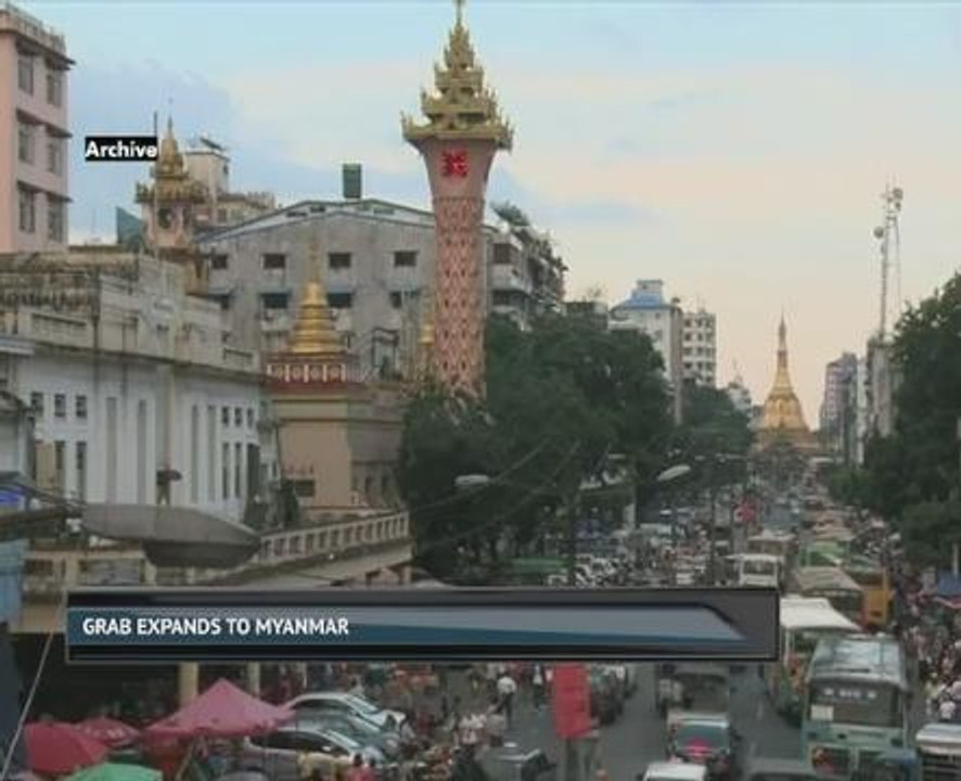 Grab expands to Myanmar