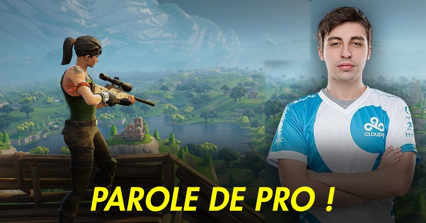 Fortnite : l'excellent Shroud explique comment...
