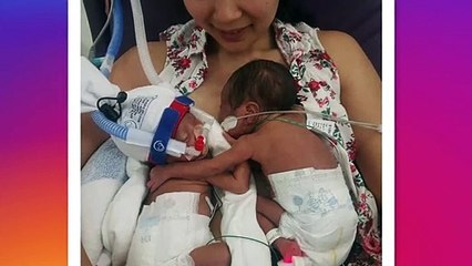 Watch the beautiful reunion of premature twins that separated at birth