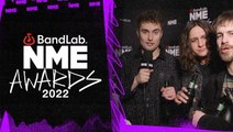 Sam Fender shouts out Limmy & Little Simz in the BandLab NME Awards 2022 winner's room