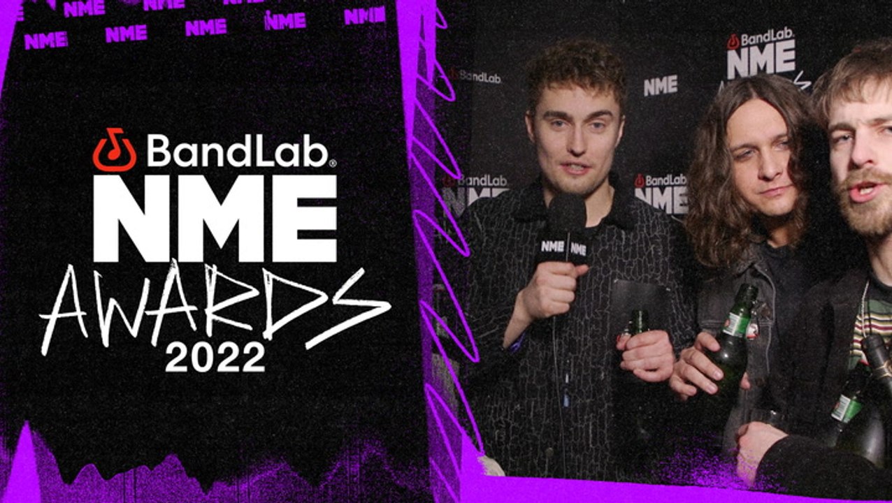 Sam Fender shouts out Limmy & Little Simz in the BandLab NME Awards 2022 winner's room