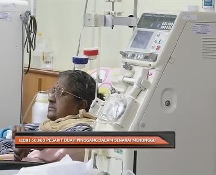 Lebih 30,000 pesakit buah pinggang dalam senarai menunggu