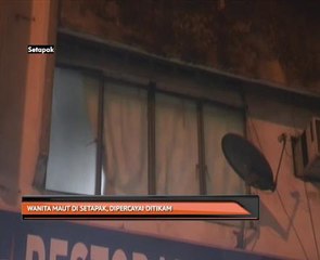 Wanita maut di Setapak, dipercayai ditikam