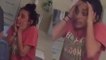 She wanted to witness her sister give birth and her reaction is priceless