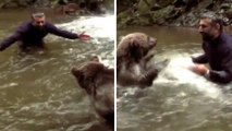 This Mans Saved a Bear Cub's Life and Years Later They Met Again