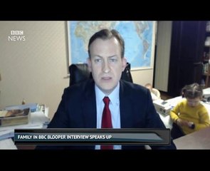 Family in BBC blooper interview speaks up