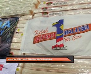 Malaysia terus main peranan bantu Rohingya