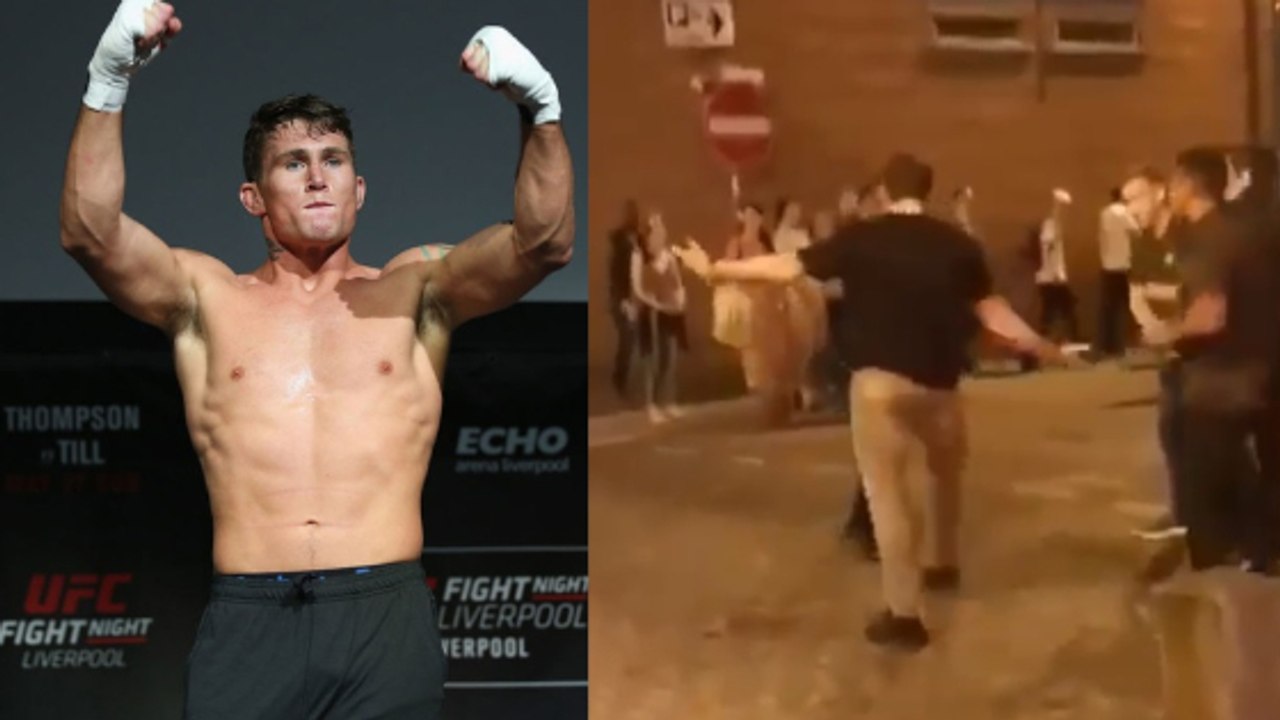 UFC-Kämpfer liefert sich Straßenkampf vor einem Nachtclub