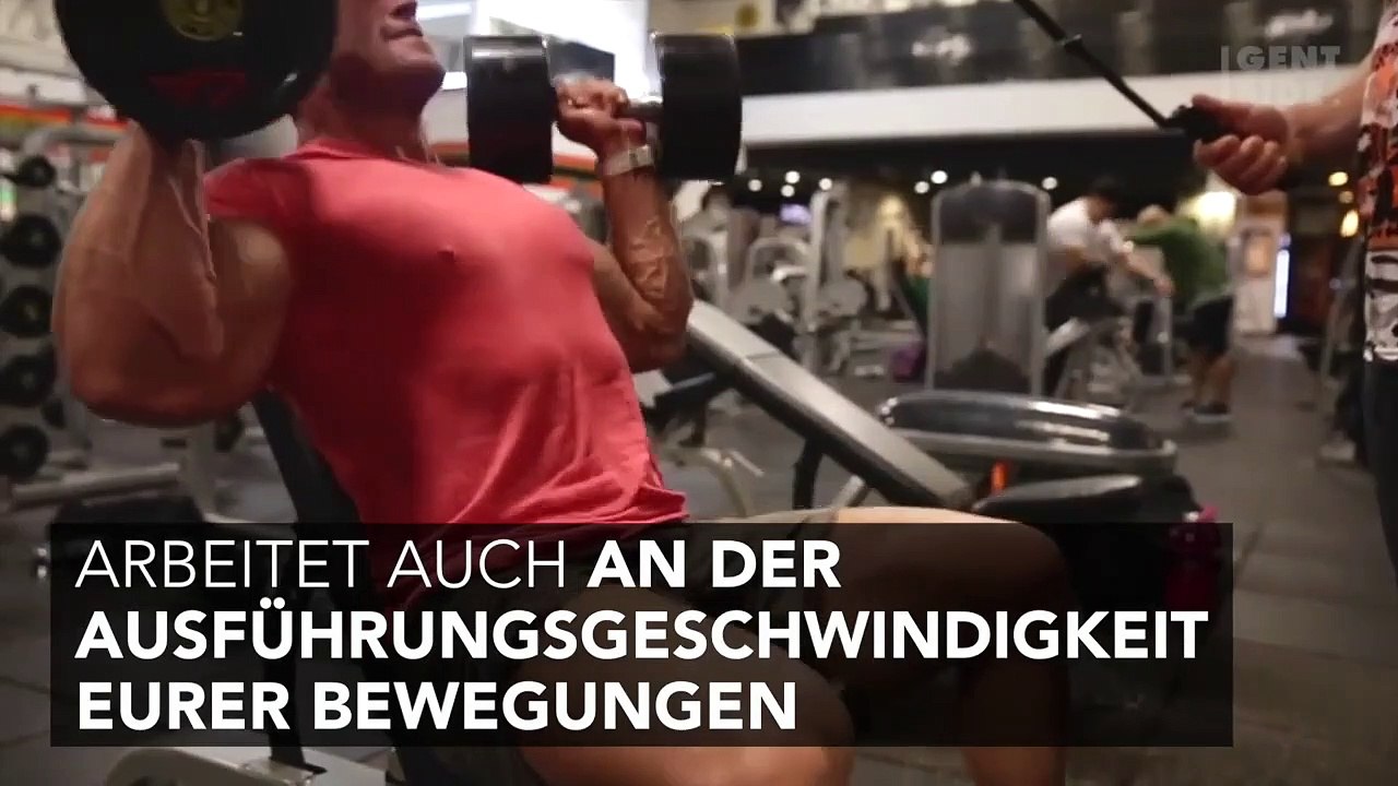 Vier goldene Regeln: So baust du mit Krafttraining mehr Muskeln auf