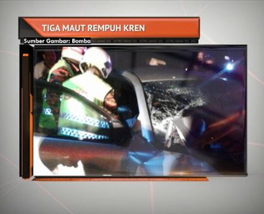Tiga  maut rempuh kren
