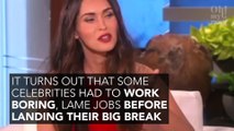 These Celebs Had Some Pretty Lame Jobs Before They Caught Their Break