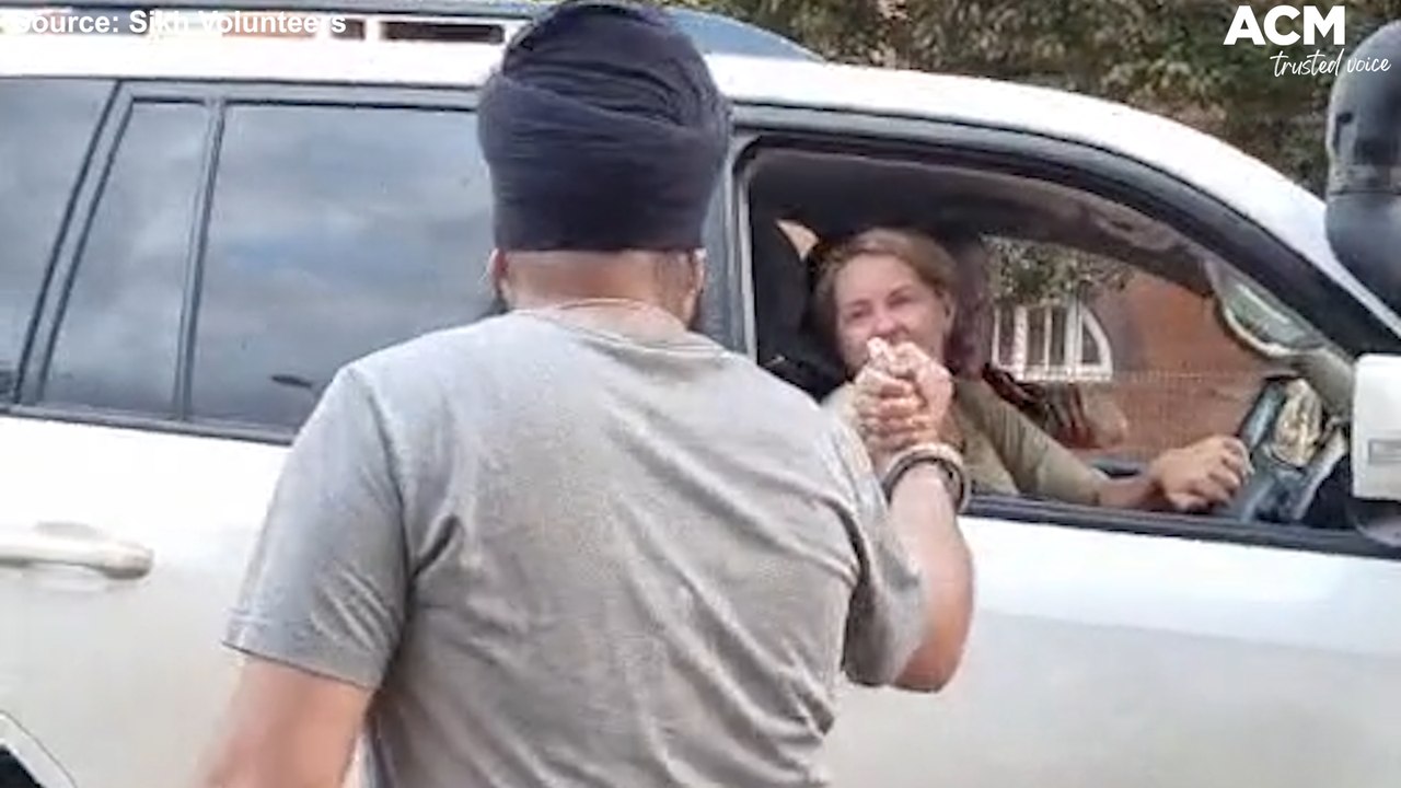 Sikh volunteers give away free meals in flood-devastated Lismore, NSW | March 3, 2022 | ACM