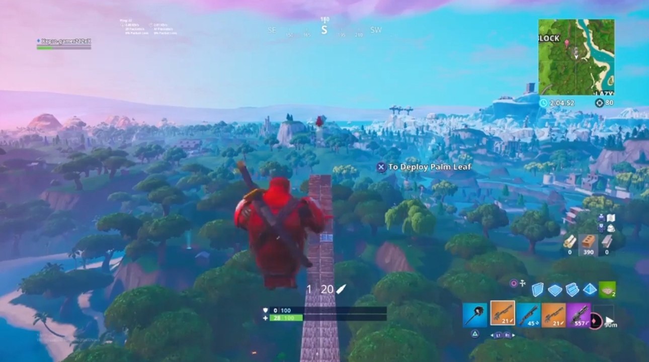 Fortnite : que se passe-t-il quand deux joueurs se propulsent en canon l'un contre l'autre ?