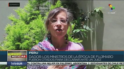 Perú: Iniciarán juicios a tres exministros de Fujimori por esterilizaciones forzadas