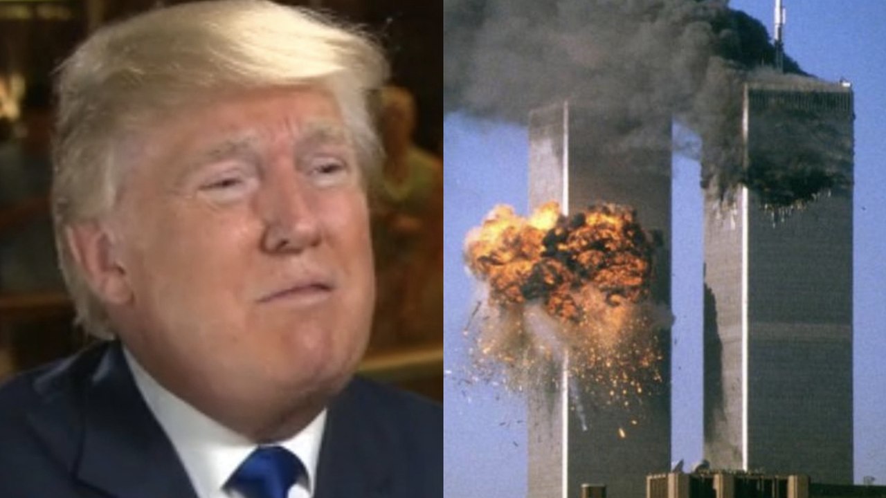 Gefühllose Worte: So reagiert Donald Trump damals auf die Anschläge auf das World Trade Center