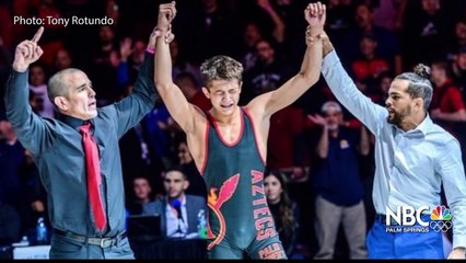 How Palm Desert HS Wrestler Beau Mantanona Won, then Lost the CIF State Title Match (138 lbs)