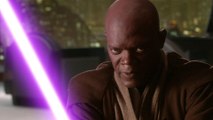 Star Wars : pourquoi Mace Windu est le seul Jedi avec un sabre laser violet ?
