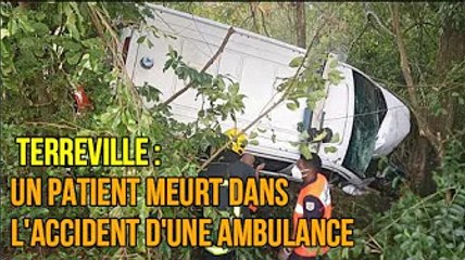 Terreville : un patient meurt dans l'accident d'une ambulance