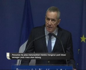 Suspek pengganas rancang serang Paris