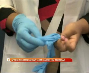 Afrika Selatan lancar ujian vaksin HIV terbesar