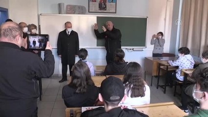 Okullarda deprem tatbikatı yapıldı