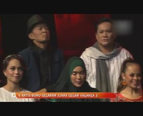 6 artis buru gelaran juara Gegar Vaganza 3