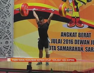 PABM kekal hukuman kepada atlet terlibat kes doping
