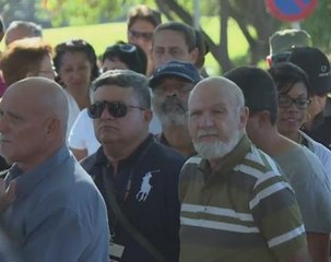Throngs pay homage to Cuba's Fidel Castro