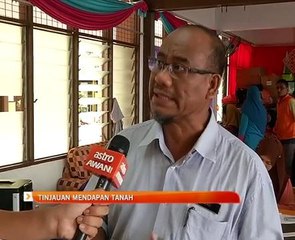 Tinjauan mendapan tanah