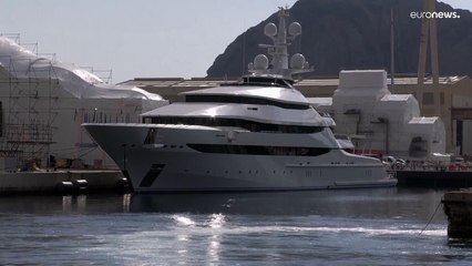 Más megayates confiscados por las autoridades europeas