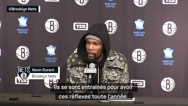 Durant : « Je me sens très bien » - Basket - NBA - Nets