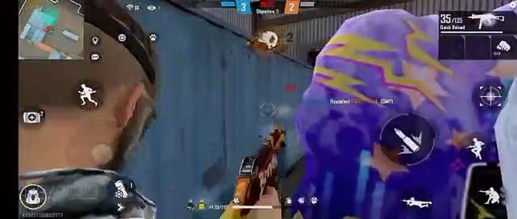 Free fire fighting in one match