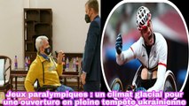 Jeux Paralympiques: Un Climat Glacial Pour Une Ouverture En Pleine Tempête Ukrainienne