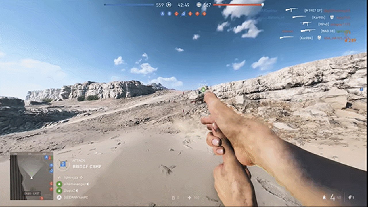 Battlefield 5 : tirez avec vos doigts avec cet...