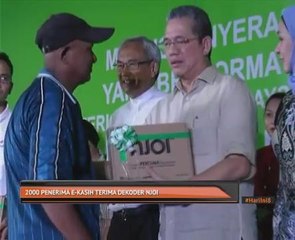 2000 penerima e-Kasih terima dekoder Njoi