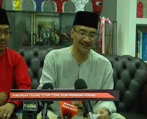 Hubungan tegang tetapi tidak akan membawa perang