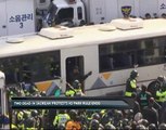 Two dead in South Korean protests as Park rule ends