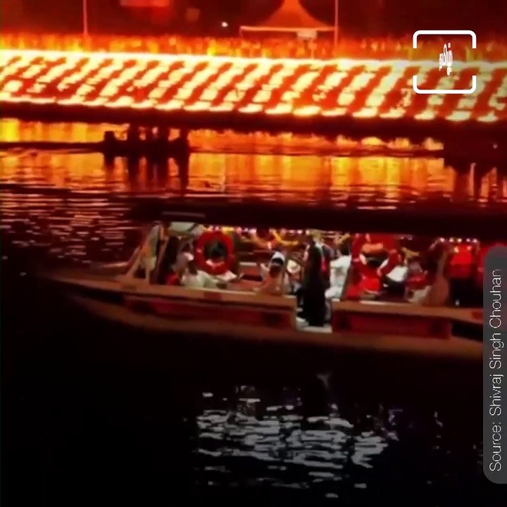 11 Lakh Diya On the Occasion Of Maha Shivrathri At Ujjain