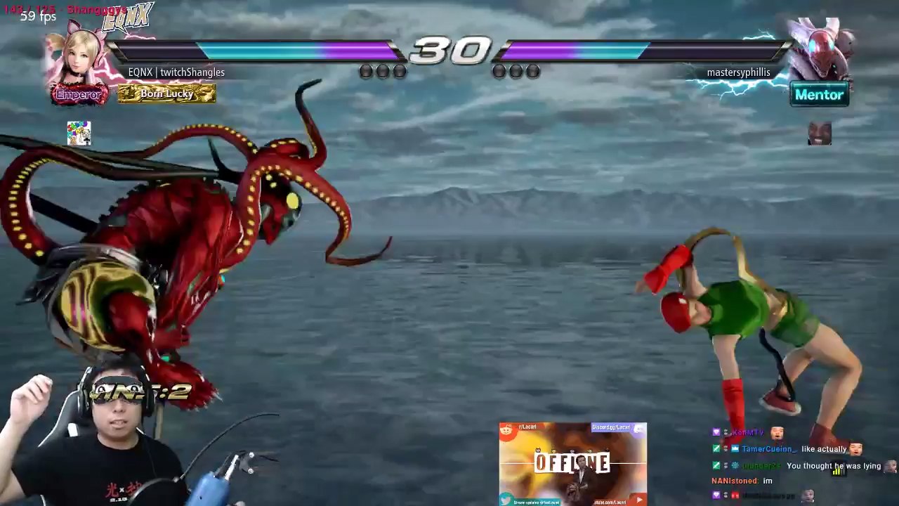 Sur Twitch, un joueur remporte un round Tekken 7 alors qu'il joue avec ses pieds et que ses yeux sont bandés