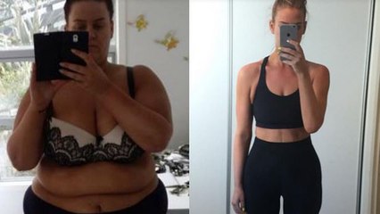 After losing half her bodyweight, this woman's photos got a shocking reaction online