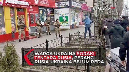 Tentara Rusia Jadi Bulan-bulanan Warga Ukraina, Disoraki Saat Berjaga